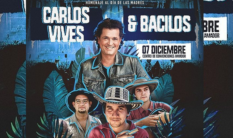 Carlos Vives y Bacilos estarn en Panam