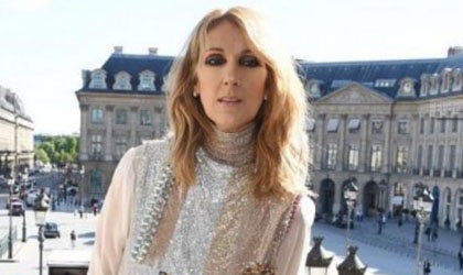 Celine Dion pos para la revista Vogue desnuda