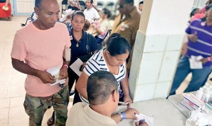 Ms de mil 500 personas fueron atendidas en el Centro de Salud Las Maanitas