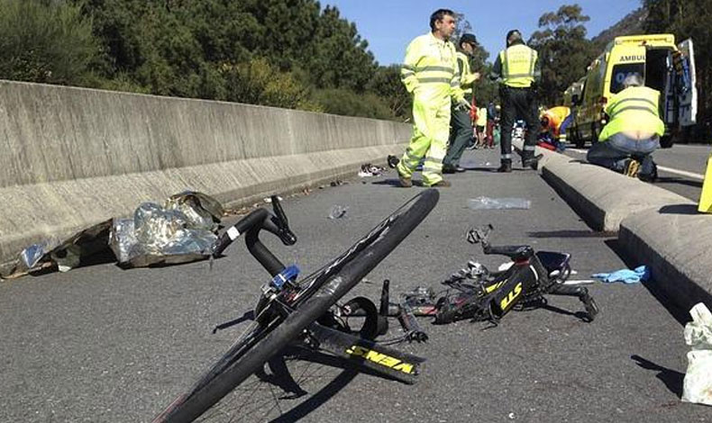 Muere ciclista atropellado por una camioneta en Las Tablas-Guarar