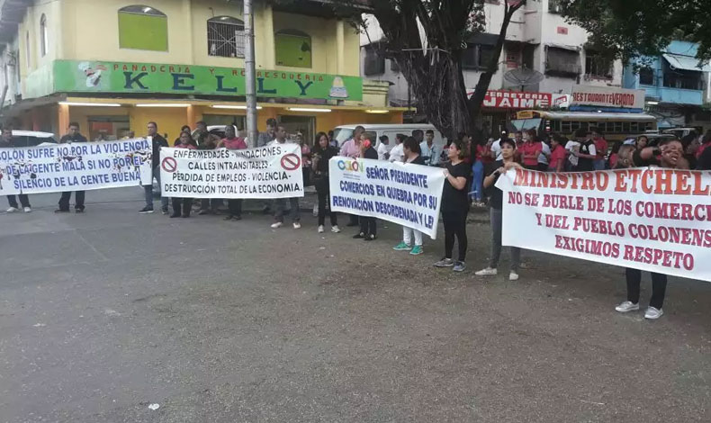 Comerciantes estn realmente preocupados por situacin en la que se encuentra Coln