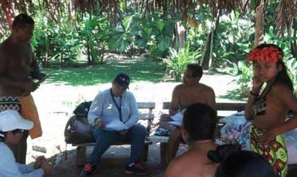Son evaluadas familias que estn damnificadas en la comunidad de Ember Quera
