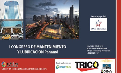 I Congreso de Mantenimiento y Lubricacin el 13 y 14 de julio