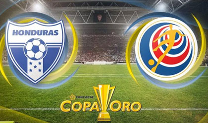 Costa Rica-Hondura preparados para la Copa Oro