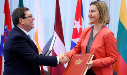 Unin Europea y Cuba firman acuerdo bilateral