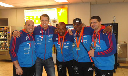 Regresa a su casa, el equipo de Spirit of Panam