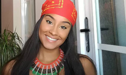 Daluna canta un rap y lo comparte en su cuenta de Instagram