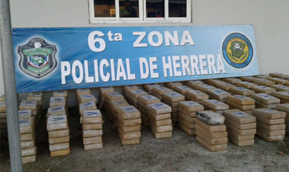 Logran decomisar 340 kilos de droga