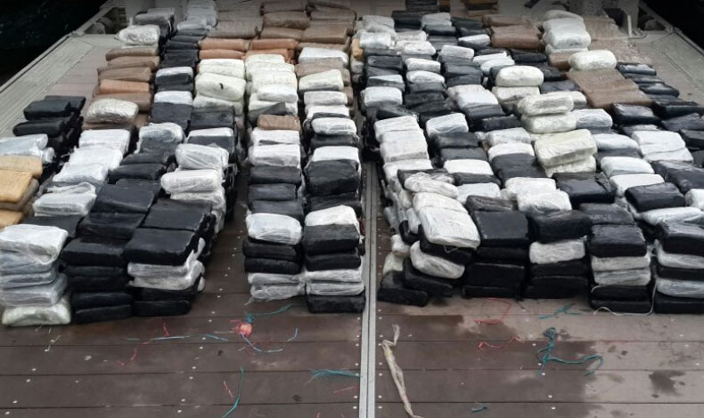 Autoridades logran decomisar ms de 1.300 paquetes con droga