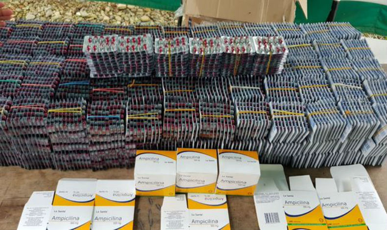 Incautan cargamento de frmacos ilegales