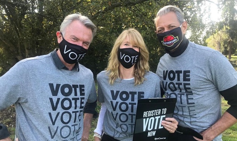 Laura Dern, Sam Neill y Jeff Goldblum ya estn en el set de Jurassic World 3
