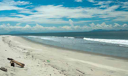 Desgaste en Punta Chame