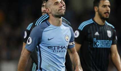 Zabaleta juega su ltimo encuentro con el Manchester City