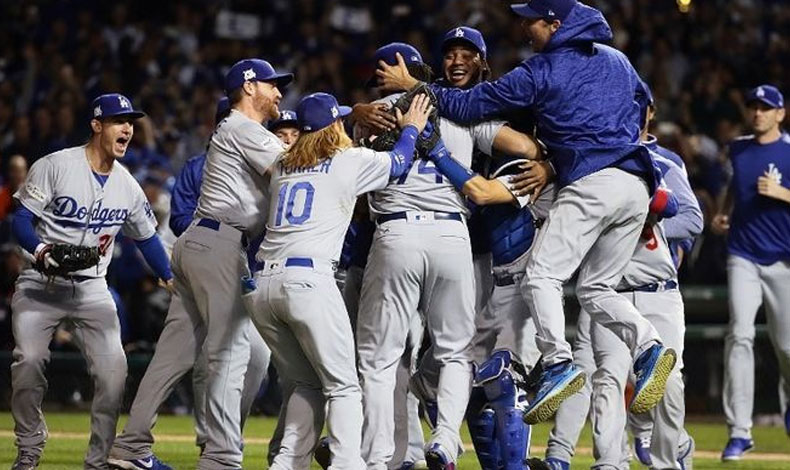 Dodgers de Los ngeles pasan a la Serie Mundial luego de 29 aos de espera