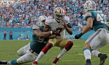 Dolphins se impusieron ante 49ers