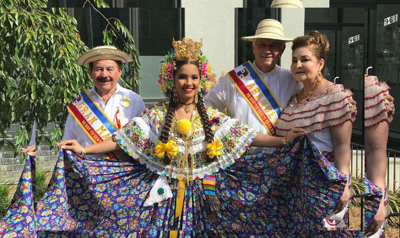 Panameños destacaron en el ‘Desfile de la Hispanidad 2017’