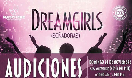 DreamGirls inicia audiciones el 20 de noviembre