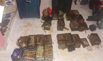 Polic�a logra incautar droga que estaba en una casa en la provincia de Col�n