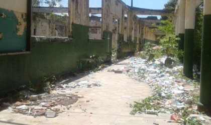 Preocupacin por edificio abandonado