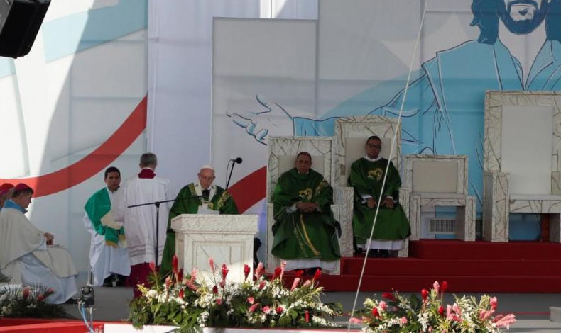 El Papa Francisco agradece a Panam por la JMJ 2019