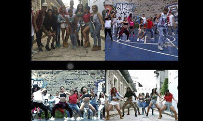 El talento panameo est presente en el baile Shaky shaky de Daddy Yankee