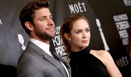 John Krasinski y Emily Blunt protagonizarn un thriller sobrenatural