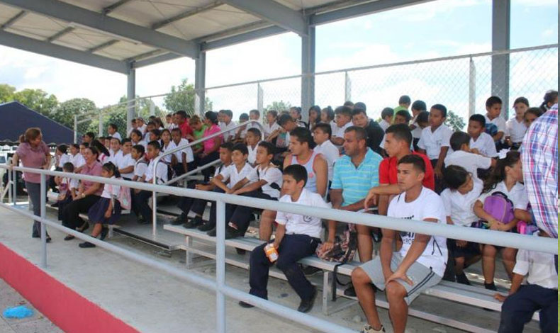 Inauguran nuevas canchas en Chiriqu por parte de PANDEPORTE