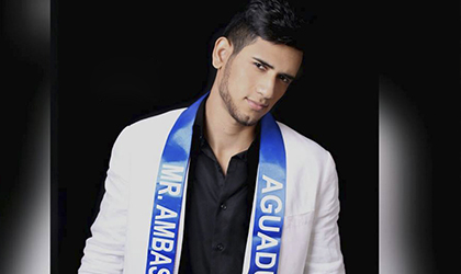 Eric Durn ser el representante de Panam en Mr. Ambassador Continental 2016