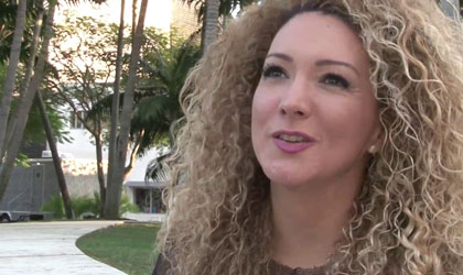 Erika Ender quisiera trabajar con un famoso artista argentino