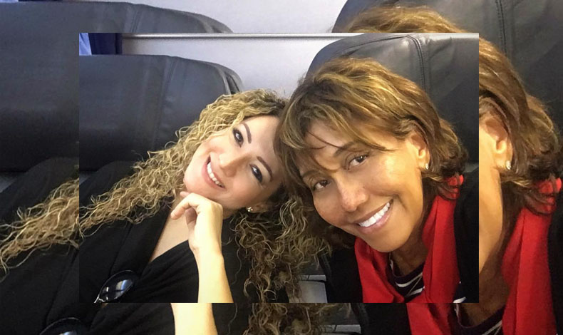 Erika Ender y Olga Sinclair tuvieron un encuentro especial en un avin