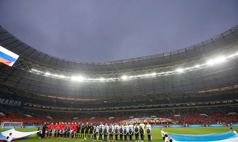 Rusia trabajar sobre los problemas presentados en el estadio Luzhniki