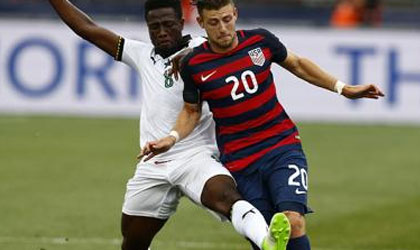 Estados Unidos gan� amistoso contra Ghana