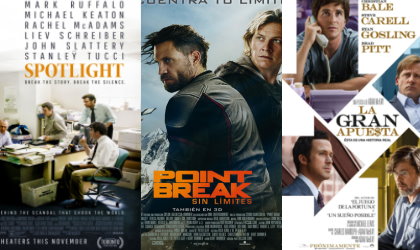 Estrenos para este fin de semana, Punto de Quiebre, En primera plana