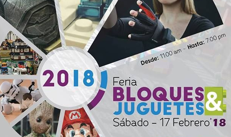 �Feria de Bloques y Juguetes� el 17 de febrero