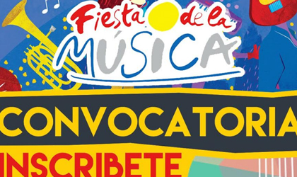 Mañana finaliza la convocatoria para participar en ‘Fiesta de la Música 2017’