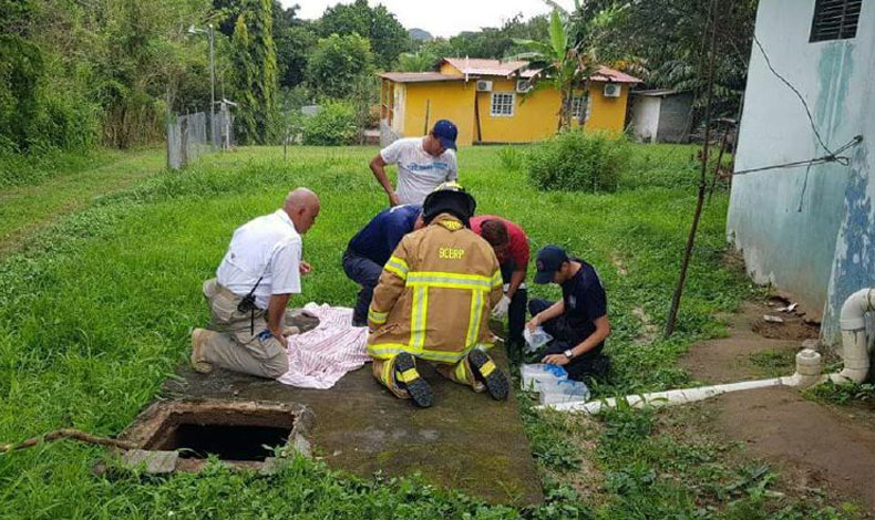 Nio de cinco aos perdi la vida tras caer en una fosa sptica