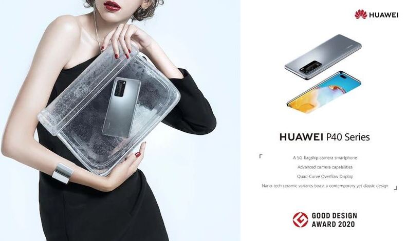 Los HUAWEI FreeBuds Pro y la serie P40 grandes ganadores de los Good Design Awards 2020