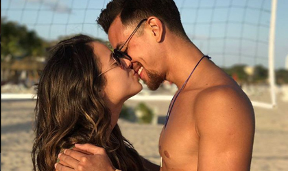 Gaby Garrido no dud� en mostrar su amor por BK