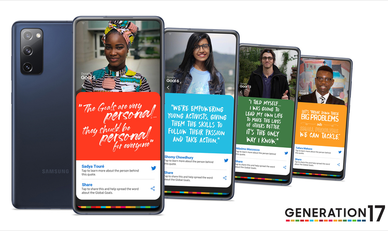 Samsung y el Programa de las Naciones Unidas para el Desarrollo se asocian con los jvenes para acelerar el progreso hacia los Objetivos Globales