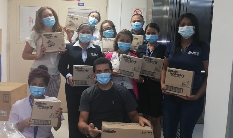 Gillette apoya a profesionales de la salud durante la crisis de COVID-19