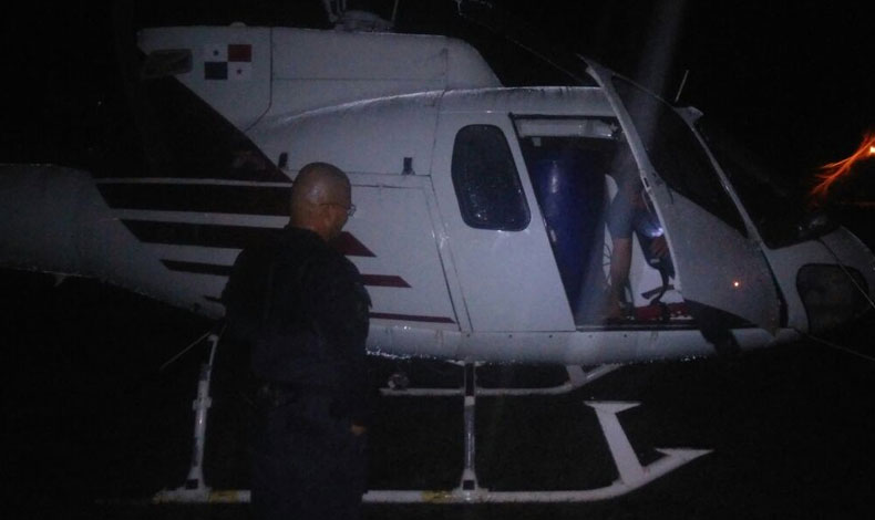 Helicóptero hace aterrizaje de emergencia en Tolé