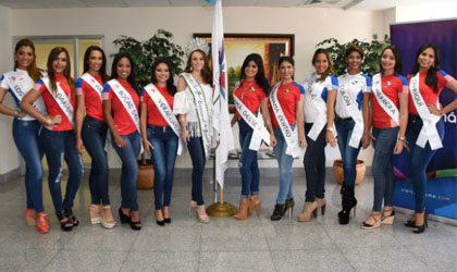 Se presentaron a las aspirantes a reina del Carnaval de Panam
