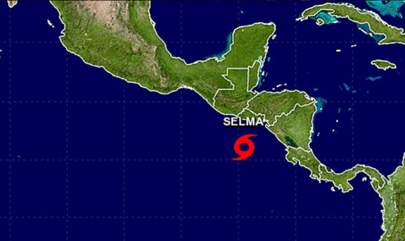 Selma avanza en direccin a la costa del El Salvador