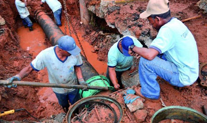 A causa de un robo, habitantes del sector se quedan sin agua