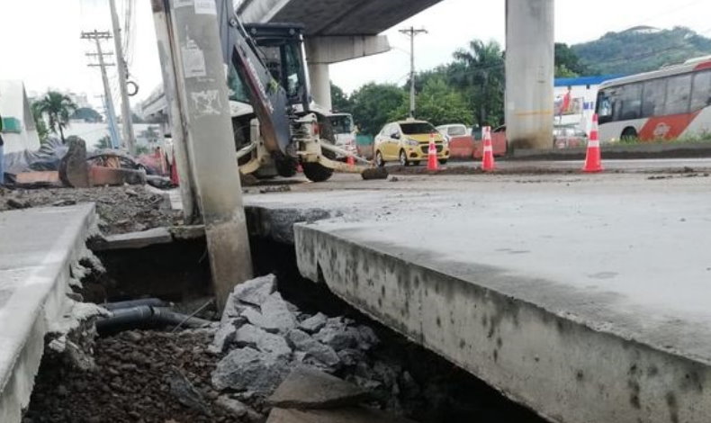 Varios sectores de la capital sin agua tras rotura de tubera