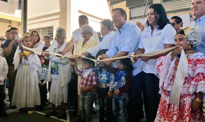 Gobierno Nacional entreg un nuevo centro educativo en Boquete