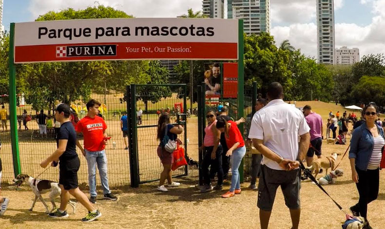 Inauguran un parque para mascotas en la ciudad de Panam