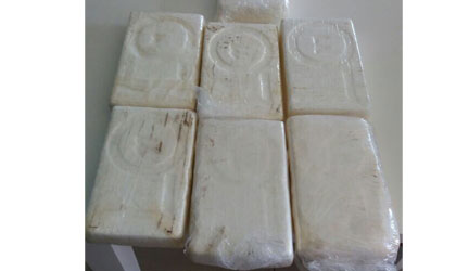 Polica Nacional logra decomisar 50 kilos de droga