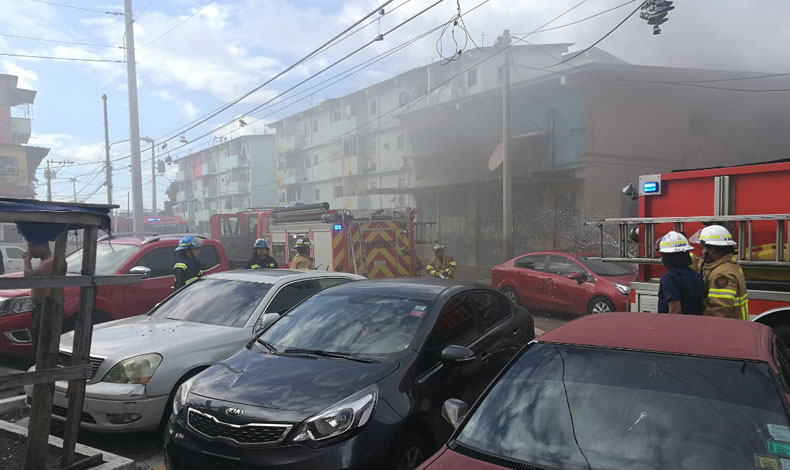 Se registra incendio de un apartamento en El Chorrillo