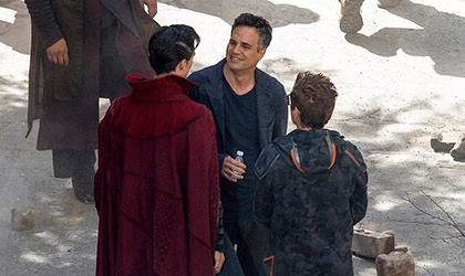 Infinity War: Nuevas imgenes del rodaje con Doctor Strange, Iron Man y Hulk